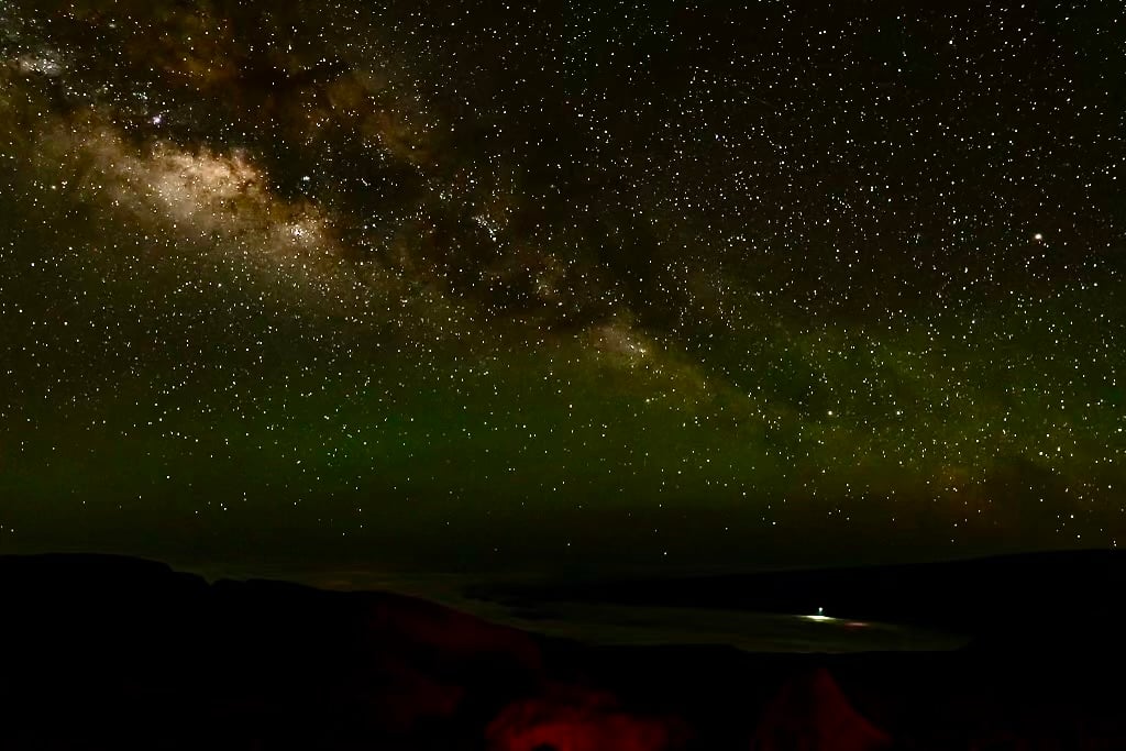 Milky Way over Mauna Kea