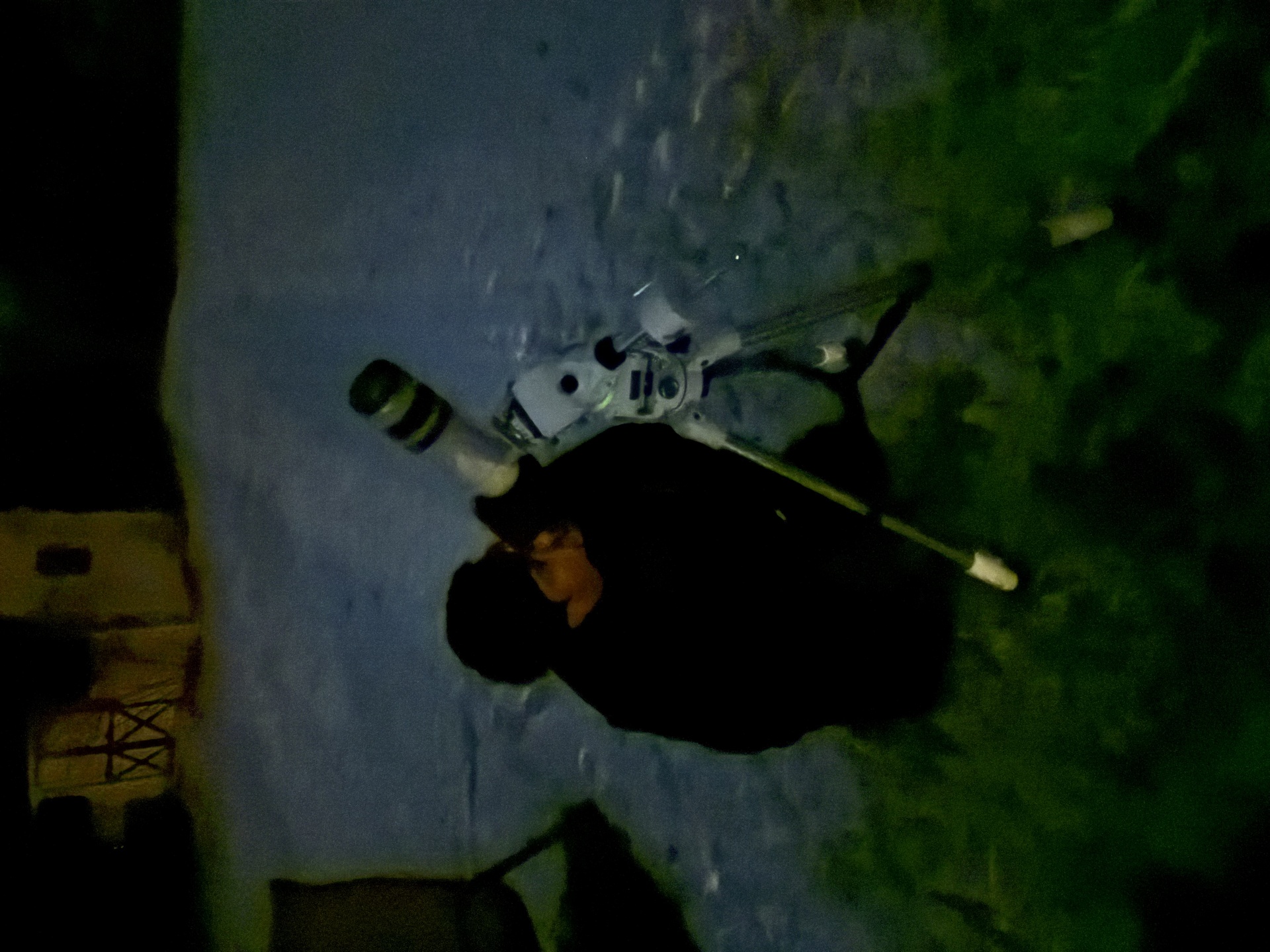 Polar aligning the tracker